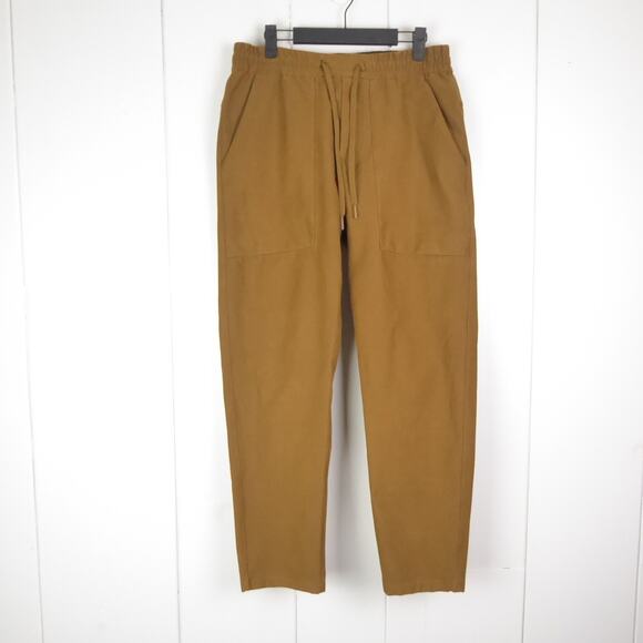Lululemon Pants Mens SZ M Bowline Elastic Waist Tapered Leg Travel Everyday - Picture 1 of 12